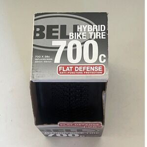Bell 700c Hybrid Bike Tire Flat Defense Anti Puncture Protection‎ 700x38c
